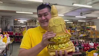 金龍王獨家出品金箔觀音菩薩神像与读者和粉丝分享。