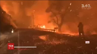 Каліфорнія продовжує страждати від жахливих пожеж
