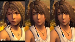 Final Fantasy X HD Remaster PS2 vs PS3 vs PS4 Comparison