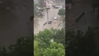 Cod Roșu la Craiova-Inundatii puternice