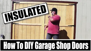How to Build Garage Shop Doors