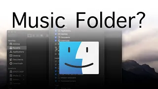 How To Show the Music Folder in Finder on a Mac