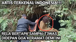 Heboh!!! Artis terkenal ditemukan Tewas di depan goa keramat ular siluman