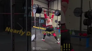 Near death experience with 200kg press