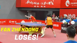 [NEWS] Fan Zhendong was defeated in the first match!