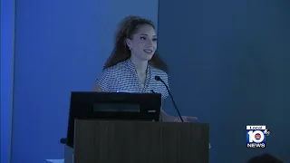 Teen talks about surviving human trafficking during Miami-Dade forum