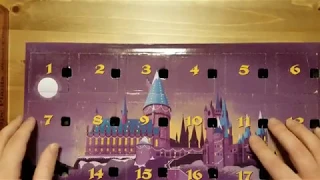 Unboxing Harry Potter Funko Pop Advent Calendar [ASMR, soft spoken, cardboard tapping]