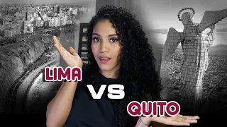 QUITO vs LIMA ¿Cuál Ciudad es MEJOR? | Karla Marcela Reacciona