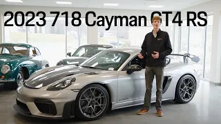 INSIDE THE 2023 718  CAYMAN GT4 RS
