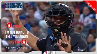 BUTTHURT Umpire Ejects Blue Jay's Manager John Schneider after TERRIBLE Call at the Plate