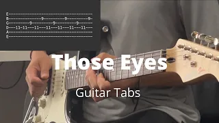 Those Eyes by New West | Guitar Tabs