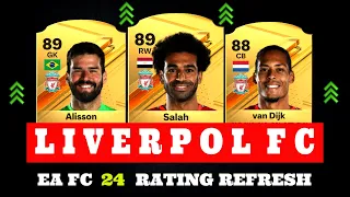 FIFA 24 | LIVERPOOL FC PLAYER RATINGS | EA FC 24! 😱🔥 ft. Salah, Van Dijk, Szoboszlai...