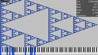 Sierpinutski / 11.9 Million Notes / MIDI