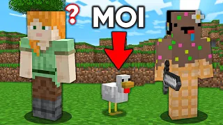 J'ai Secrètement suivi ce Youtubeur pendant sa vidéo sur Minecraft !