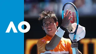 Joao Sousa v Kei Nishikori match highlights (3R) | Australian Open 2019