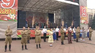 День Победы, концерт на площади Строителей