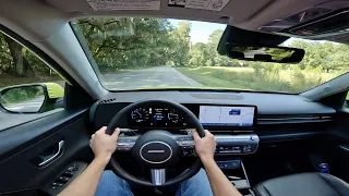 2024 Hyundai Kona Limited | POV Walkaround and Test Drive ASMR