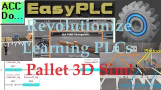 Revolutionize Learning PLCs with Pallet 3D Sim!