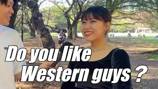 What do Japanese Girls Think of Western guys? - Japanese interview