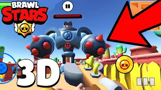 🔥3D БРАВЛ СТАРС ОТ ПЕРВОГО ЛИЦА! BRAWL STARS 3D!