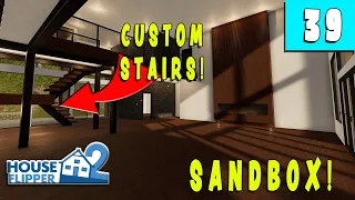 HOUSE FLIPPER 2 - BUILDING CUSTOM STAIRS AND INTERIOR DESIGN