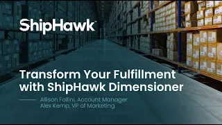 ShipHawk Dimensioner Overview