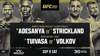 UFC 293 LIVE ADESANYA VS STRICKLAND FULL FIGHT NIGHT COMPANION & PLAY BY PLAY