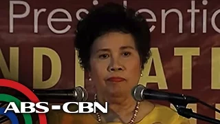 TV Patrol: Miriam, balik-kampanya na kasama si Bongbong