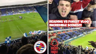 *THE MOST CRAZIEST END TO A GAME! ABSOLUTE MAYHEM & 2 LAST MINUTE GOALS! READING VS N.FOREST *VLOG*