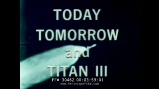 " MAN IN SPACE TODAY TOMORROW AND TITAN III " NASA LIFTING BODY DOCUMENTARY Part 1 of 2 30482