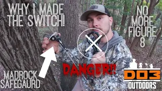 WHY I SWITCHED FROM A FIGURE 8 TO A MADROCK SAFEGAURD! | DONT DO WHAT I DID!!!