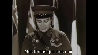 Lyudmila Pavlichenko - Discurso LEGENDADO - PT BR