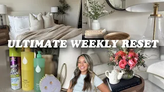 NEW! WHOLE HOUSE RESET 2024 / neutral decor ideas, productive habits, deep cleaning 🧽