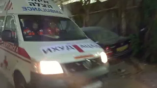 united hatzalah ambulance responding in uman Ukraine