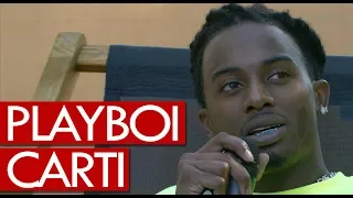 Playboi Carti on pimp game, Milly Rock, Skepta, XXXTentacion, fashion - Wireless 2018