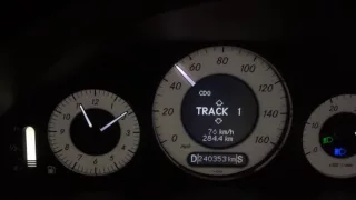 Mercedes e220 170hp w211 accelerate 0-100