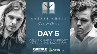 Can Rapport Challenge Magnus For Finals On The Penultimate Day? GRENKE Chess Classic 2024 Rds 9-10