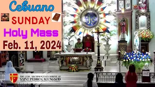 Feb. 11, 2024 Cebuano Sunday Mass (anticipated-Feb.10) @ASSPC(Cebu) || 6th Sunday in Ordinary Time🙏❤