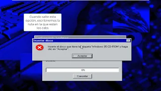 Instalar Windows 95 Sin errores