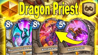 Dragon Priest Deck I Got From My Discord Server Turns Out To Be Good! Titans Mini-Set | Hearthstone