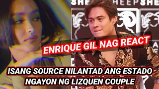 Nilantad ng source ang Tunay na Estado ng Dalawa. Enrique nag react.