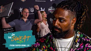 Cam Jordan takes on Awesemo in a game of “Weight…Don’t Tell Me” | The Sweat from Super Bowl LIV