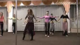 Связка  под музыку и счет трайбл танец "Душа как птица". Lila dance school