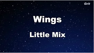 Wings - Little Mix Karaoke 【No Guide Melody】 Instrumental