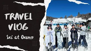 ❄️ First Ski Trip in Vermont | Beginner's Adventure ⛷️ & Hotpot Fun 🍲