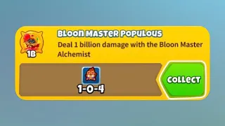 Bloon Master Populous Achievement (And Two Others) In Btd6!