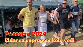 😻 Eldar sa suprugom Dženanom kolo vodi💃Posestra kod Goražda💃YouTube Bosanski teferič💃