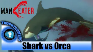Maneater - Shark vs Orca Gameplay