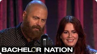 Bachelor 'Firsts' With Megan Mullally & Nick Offerman | The Bachelor US