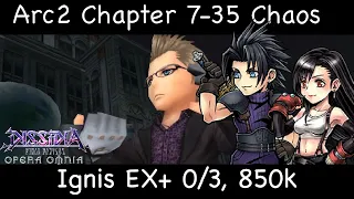 Arc 2 Chapter 7-35 Chaos. Ignis 0/3, Zack, Tifa. DFFOO [GL]